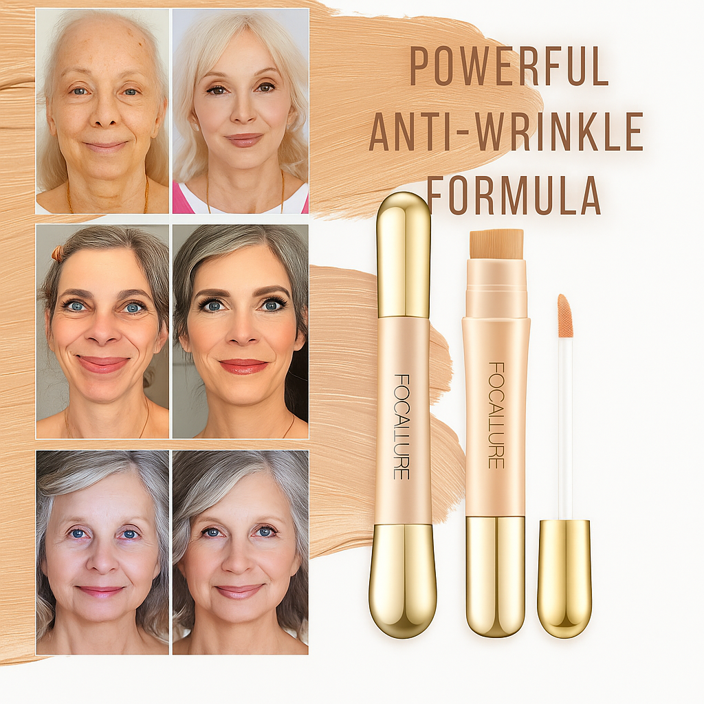 Focallure 2-in-1 Concealer – Covers Blemishes & Rejuvenates Skin